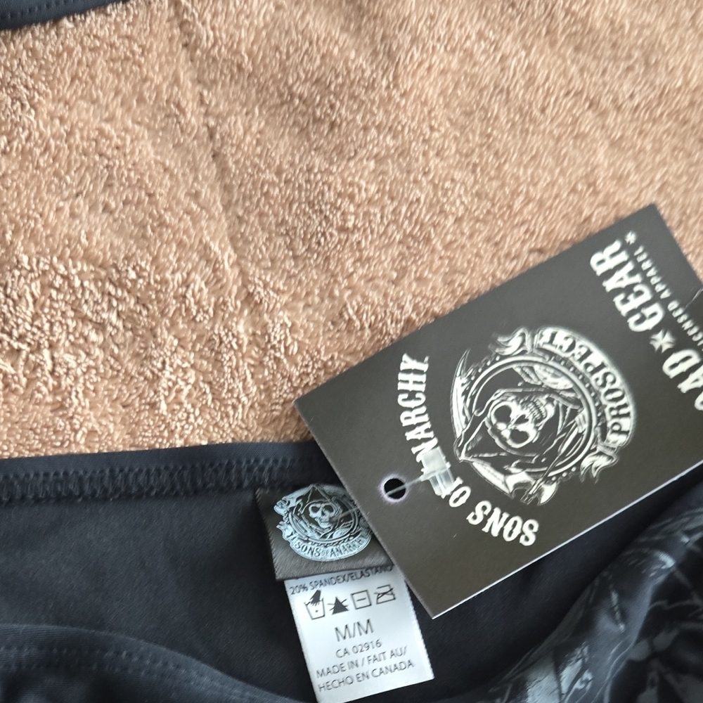 Sons of Anarchy Black Bikini with Triangle Top and Side Ties - Picture 2 of 5